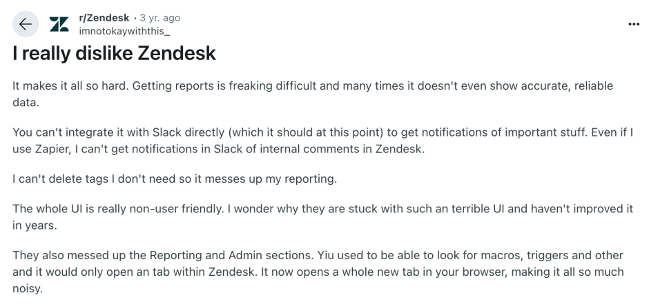 zendesk feature review